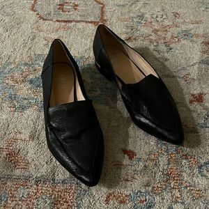 Black Franco Sarto Flats Sz 10
